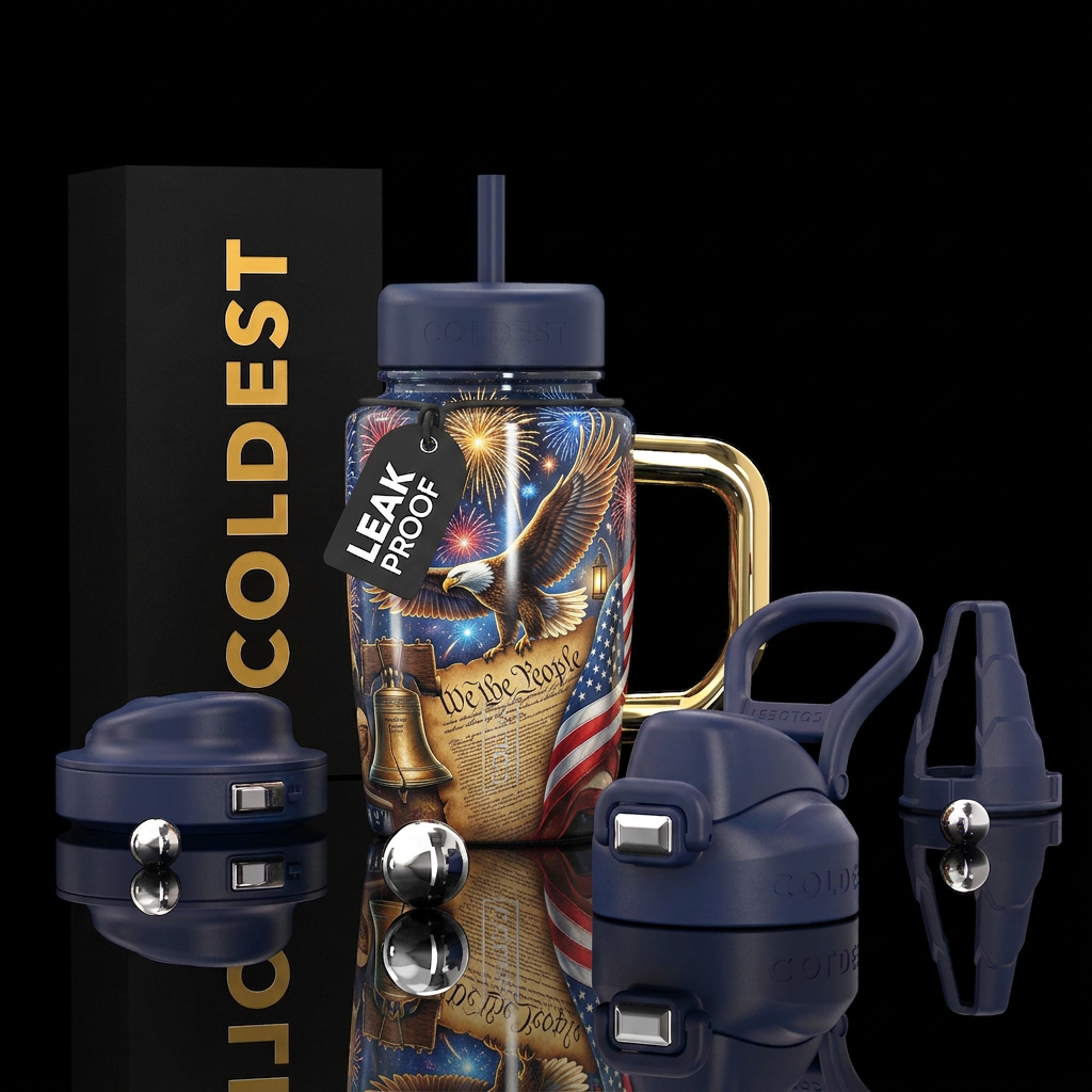 This has the potential to be one of the best patri... water bottle design