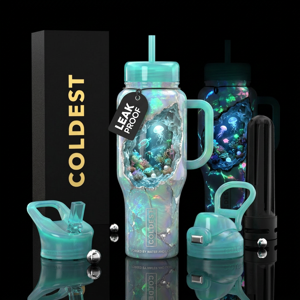 A Water Opal bottle might actually have even more ... water bottle design