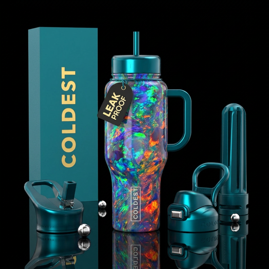I want to design a coldest limitless tumbler for a... water bottle design