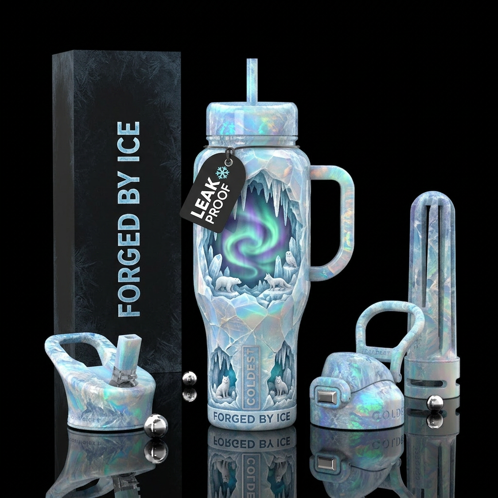 Arctic Opal: Crown of Winter Other premium names: ... water bottle design