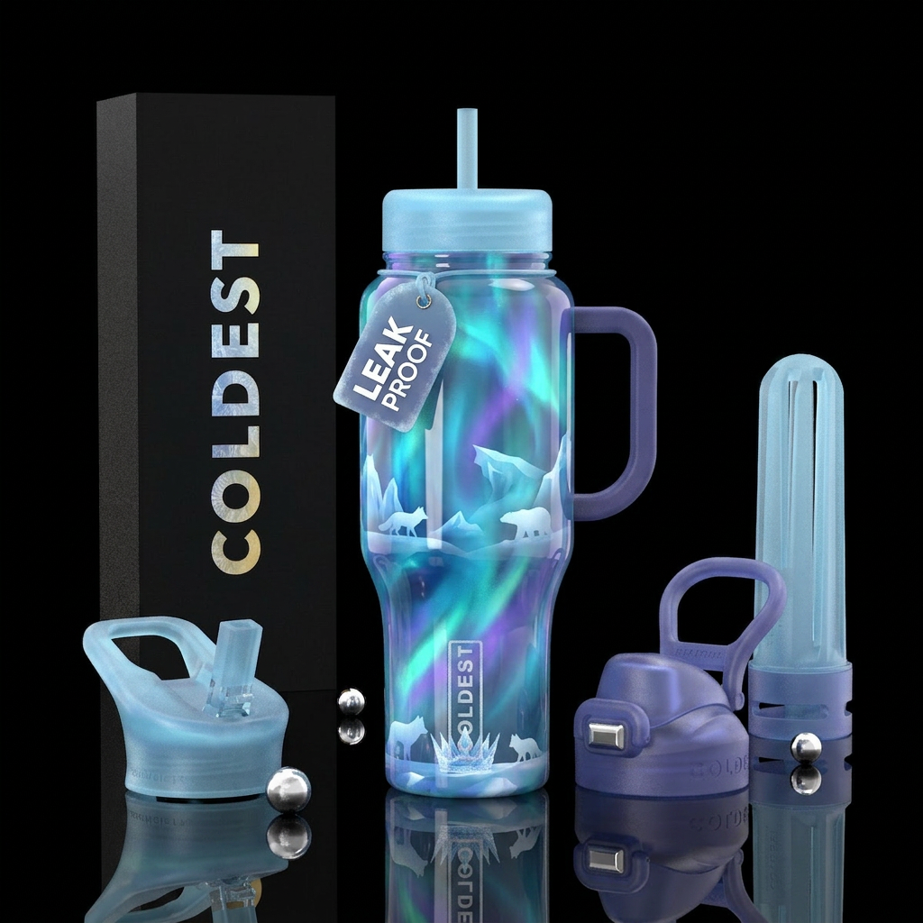 Arctic Opal: Crown of Winter Other premium names: ... water bottle design