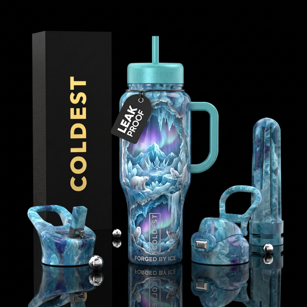 Arctic Opal: Crown of Winter Other premium names: ... water bottle design