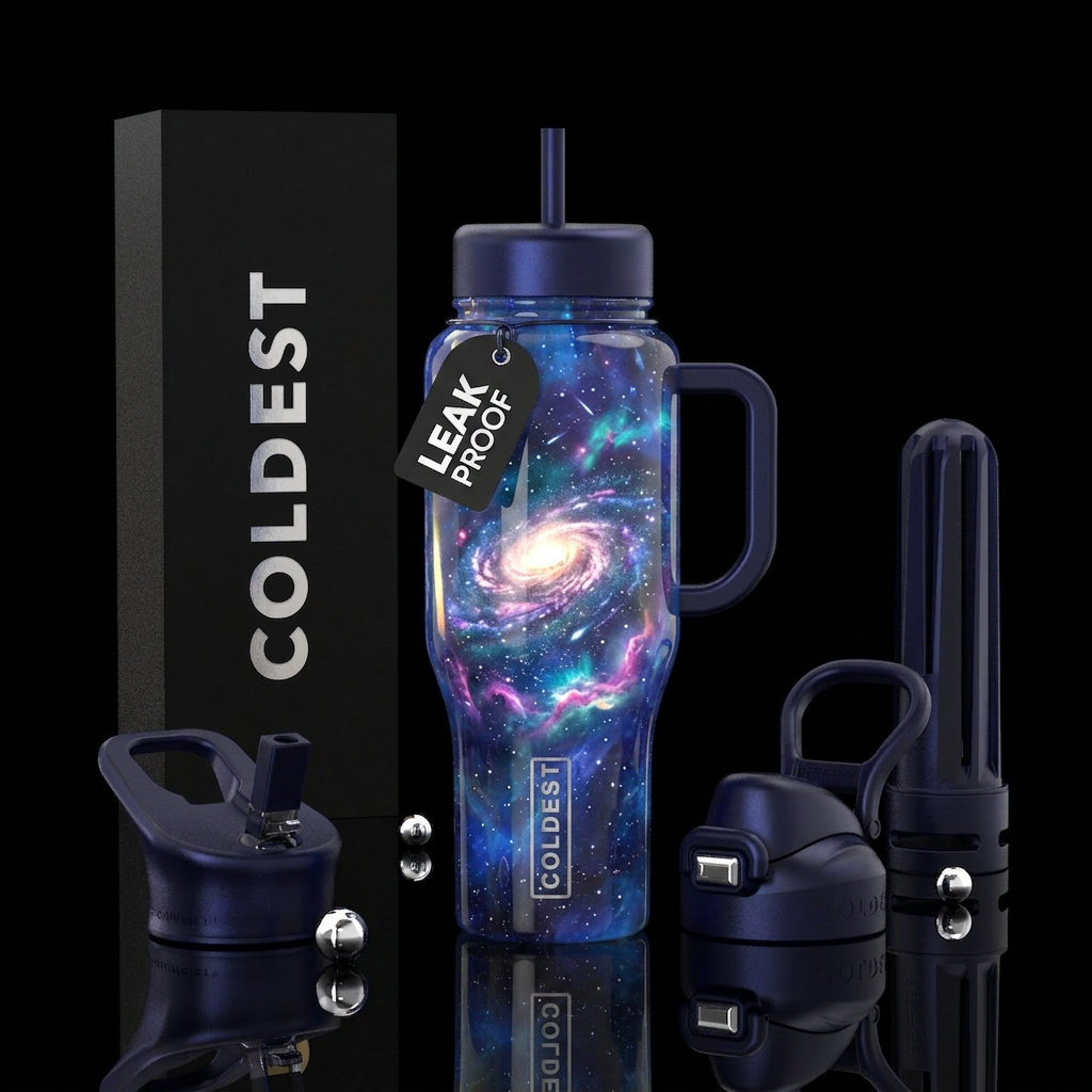 Celestial Opal: Infinity Within Other premium name... water bottle design