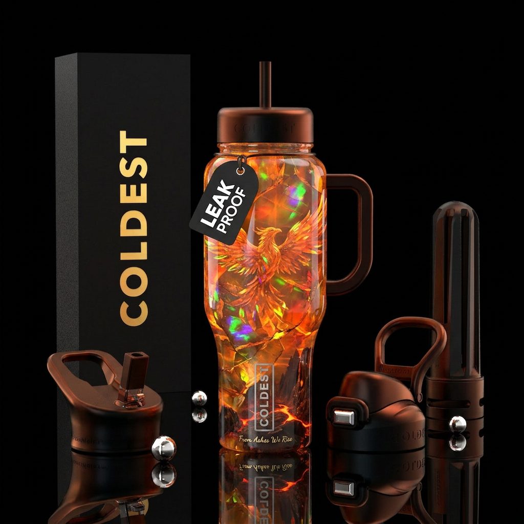 Inferno Opal: Heart of the Volcano Other premium n... water bottle design