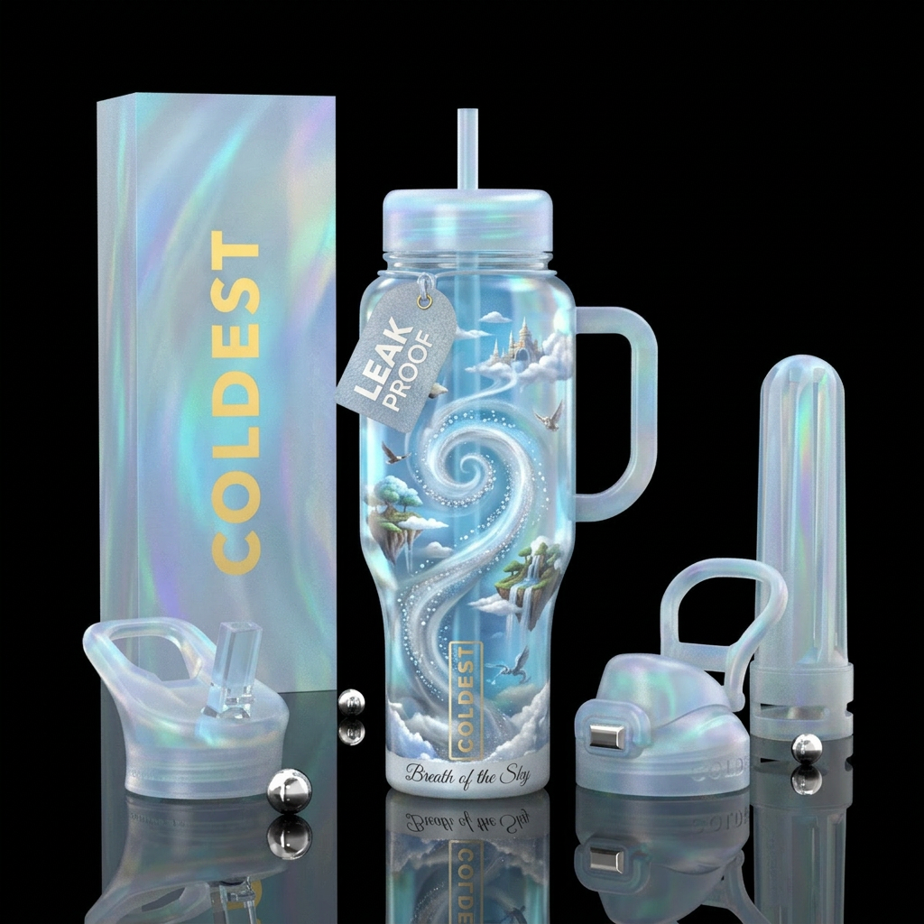 Wind Opal: Breath of the Sky Other premium names: ... water bottle design