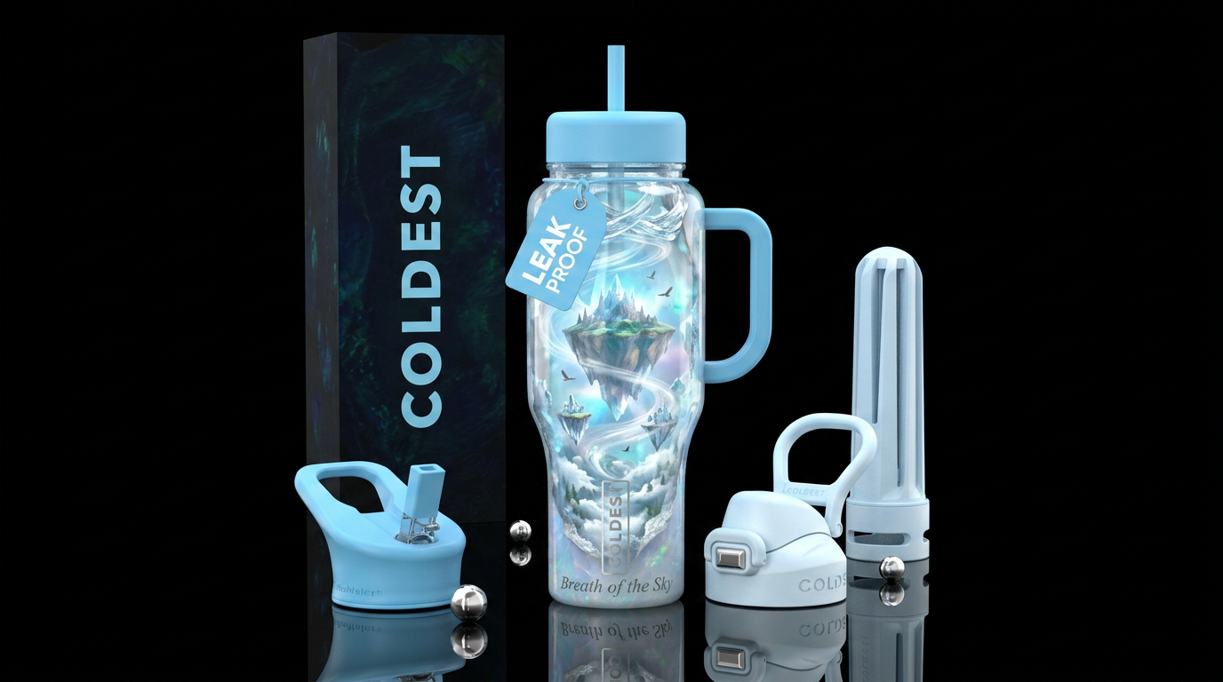 Wind Opal: Breath of the Sky Other premium names: ... water bottle design