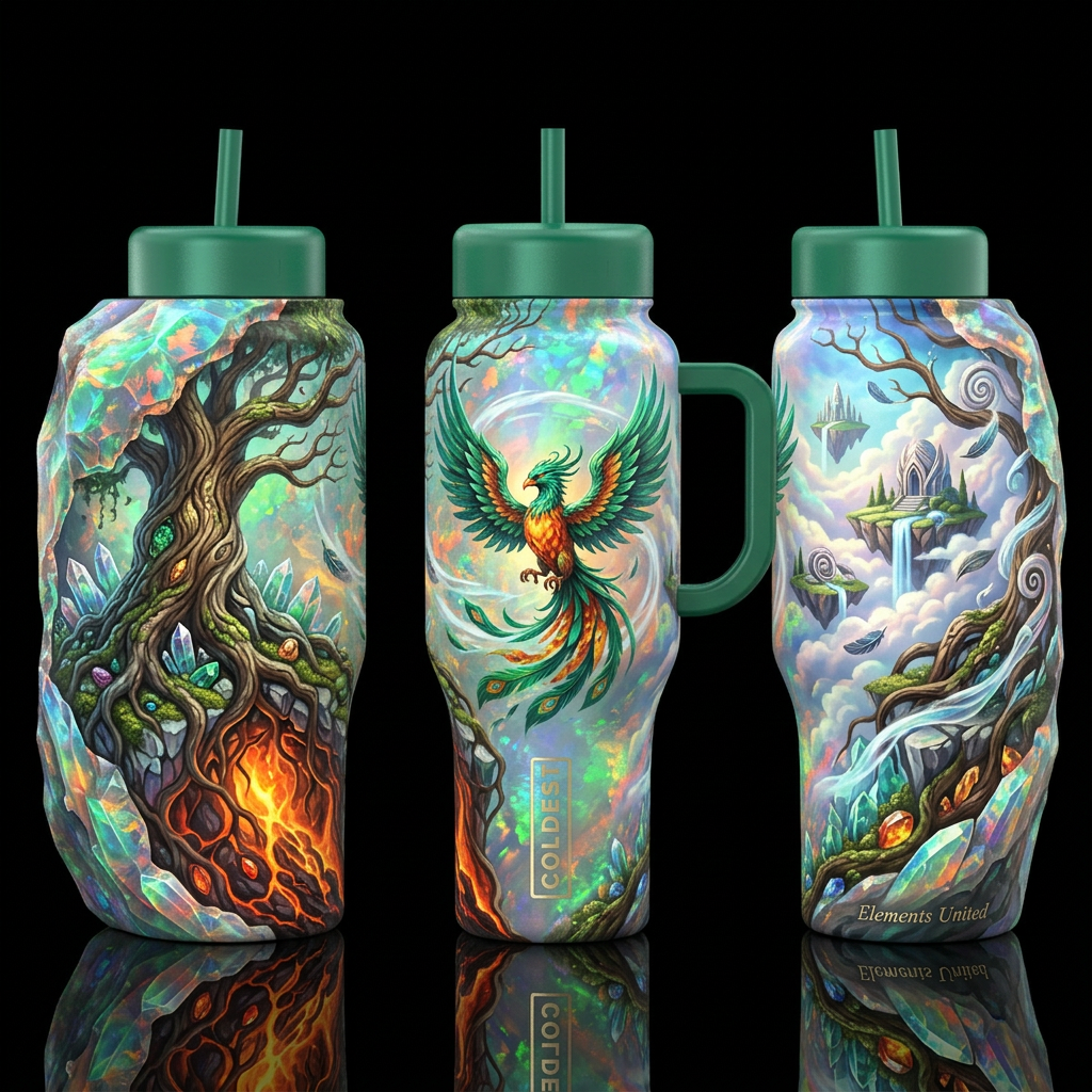 Trinity Opal: Elements United Other premium names:... water bottle design
