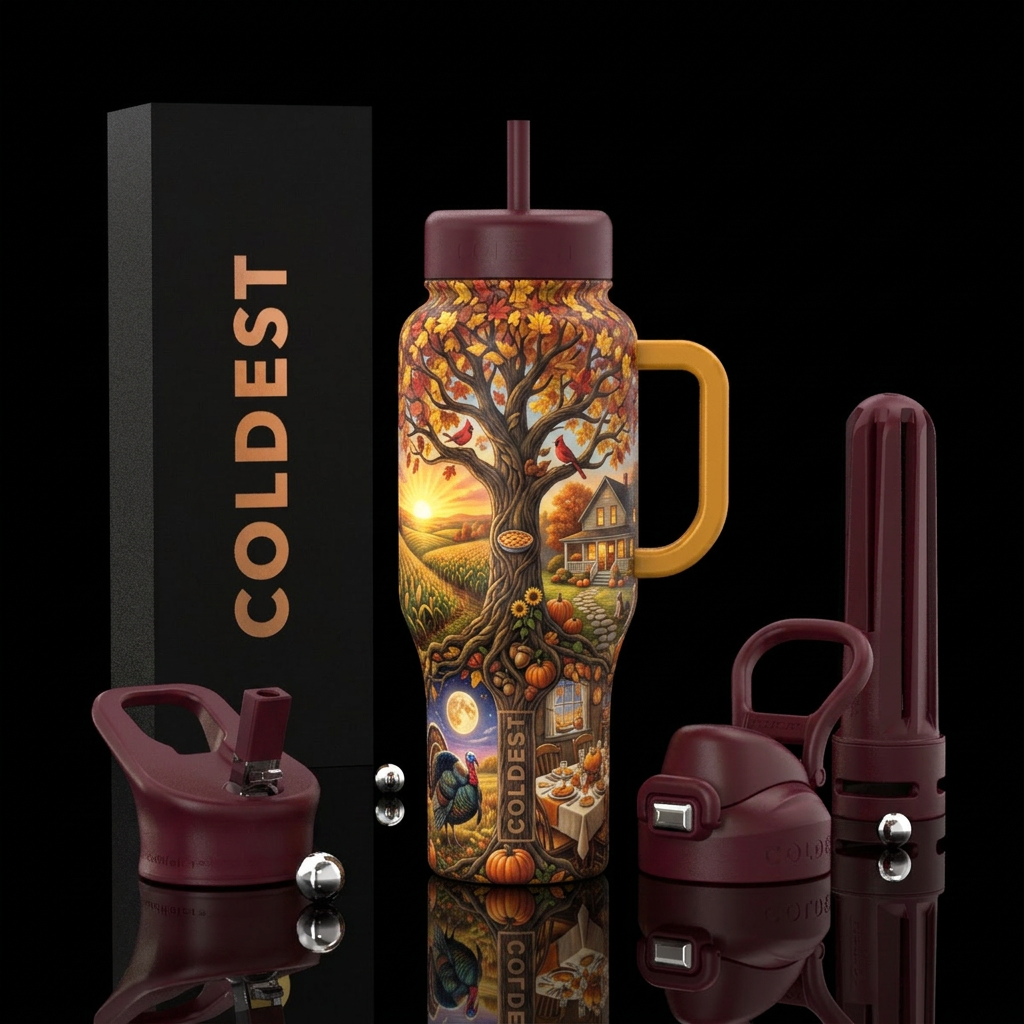 Harvest of Gratitude Other premium names: Autumn G... water bottle design