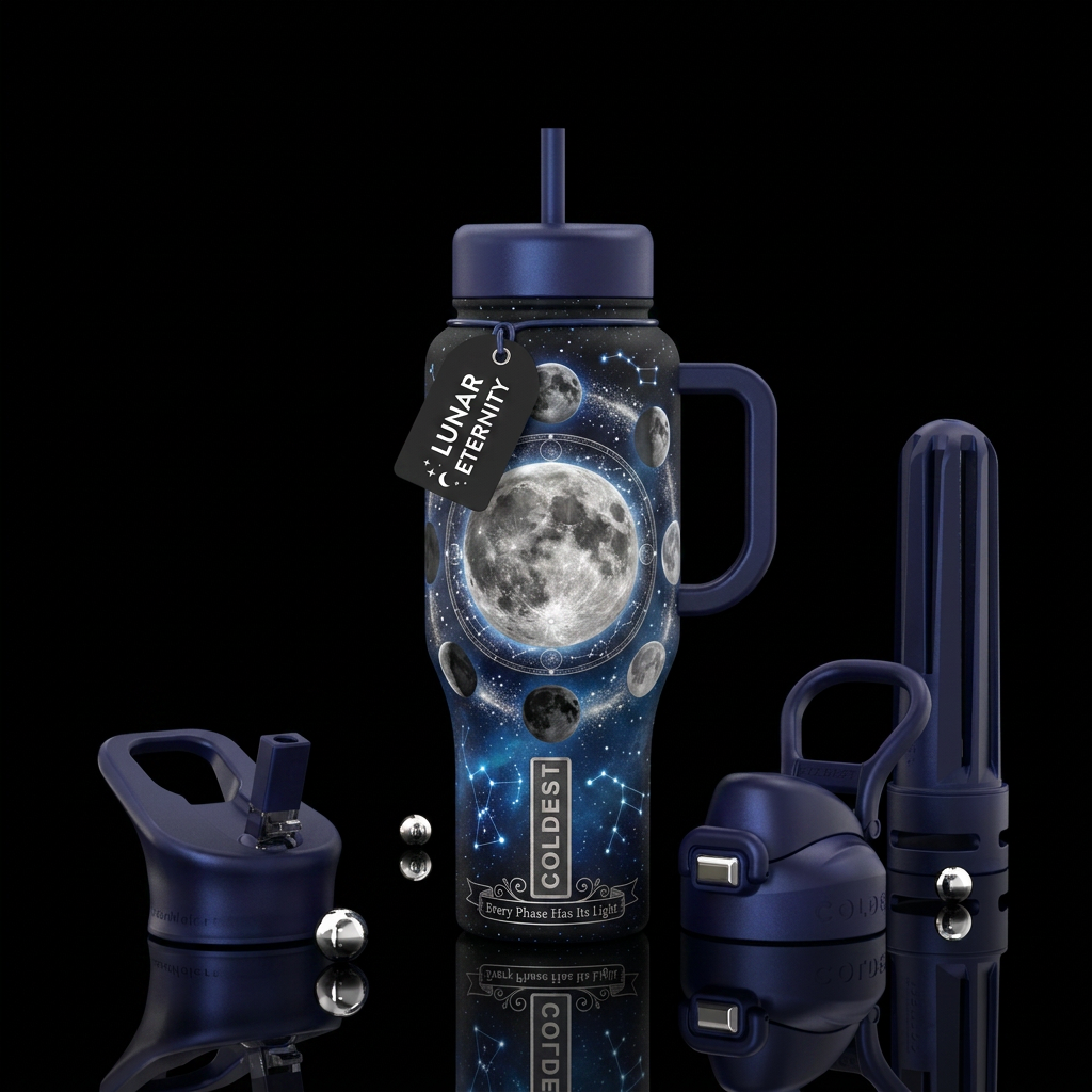 Lunar Eternity Other premium names: Dance of the M... water bottle design
