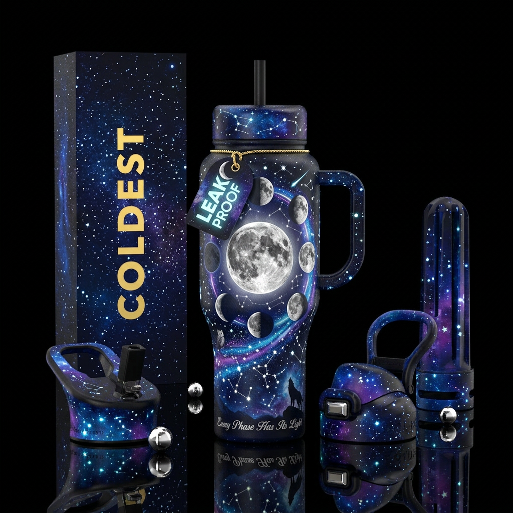 Lunar Eternity Other premium names: Dance of the M... water bottle design