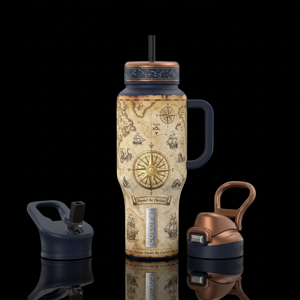 Age of Exploration: Beyond the Horizon Other premi... water bottle design