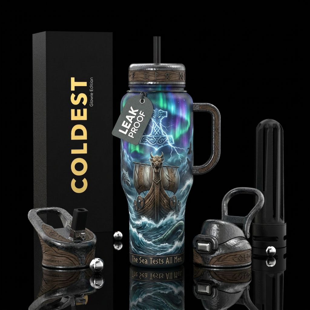 The Last Viking Voyage Other elite names: Voyage t... water bottle design