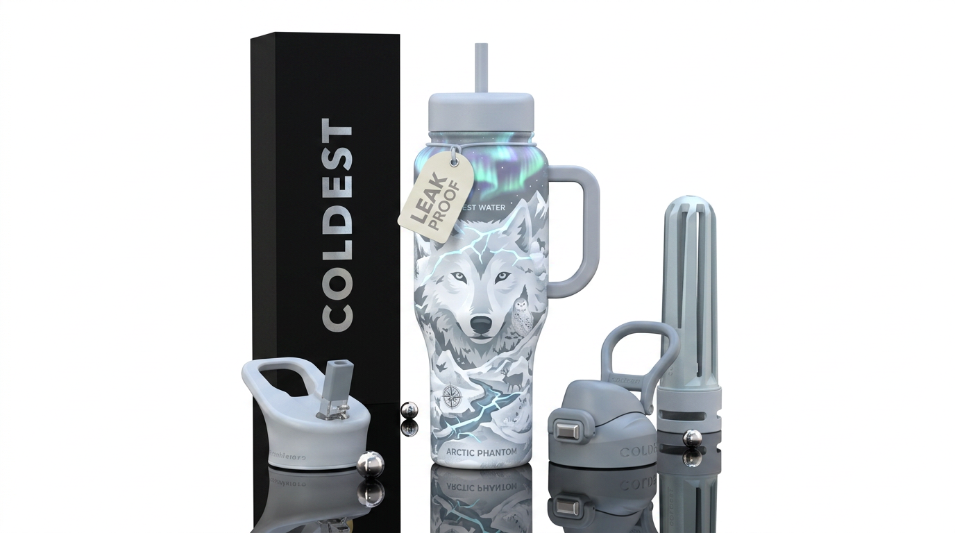 Arctic Phantom Camo Other strong names: Ghost of t... water bottle design