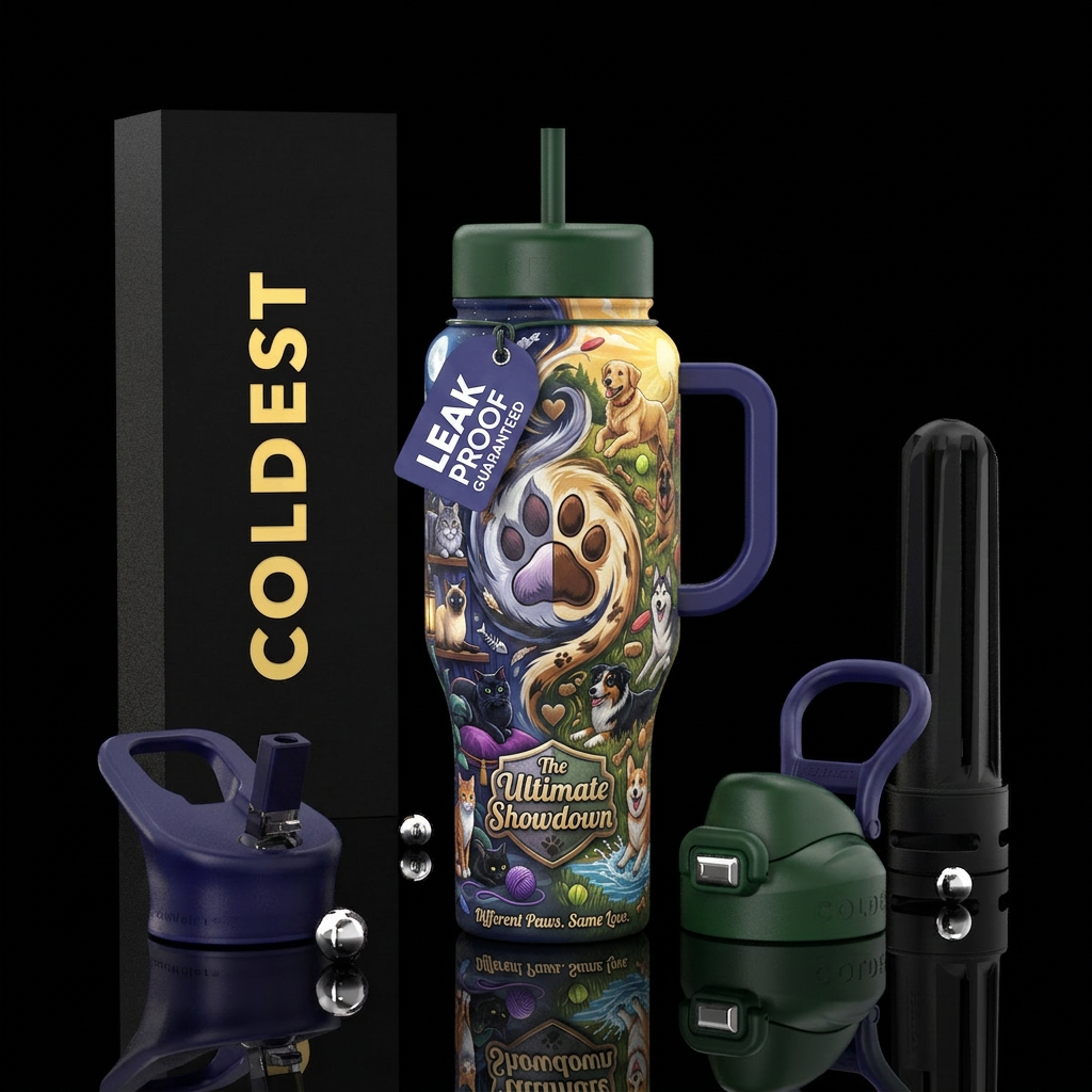 The Ultimate Showdown Other premium names: Furry R... water bottle design