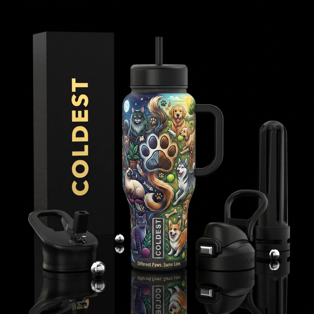 The Ultimate Showdown Other premium names: Furry R... water bottle design