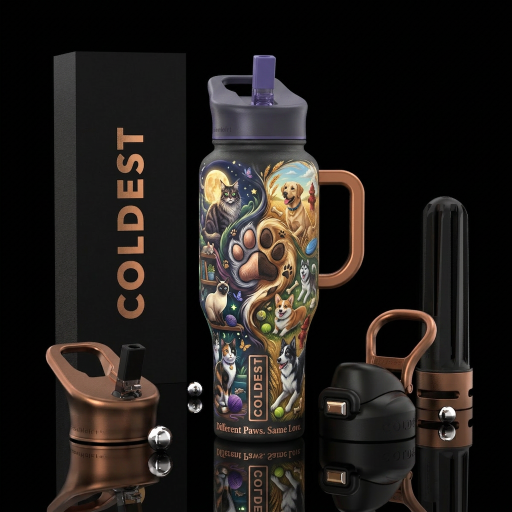 The Ultimate Showdown Other premium names: Furry R... water bottle design
