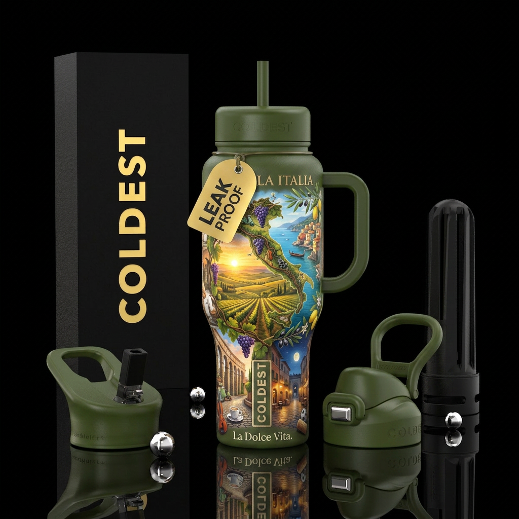 La Bella Italia Other premium names: Journey Throu... water bottle design
