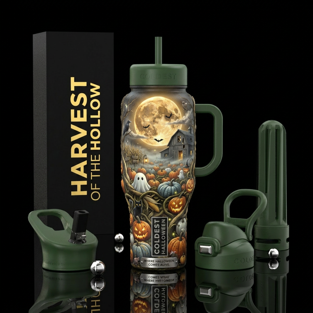 Harvest of the Hollow Other premium names: The Hau... water bottle design