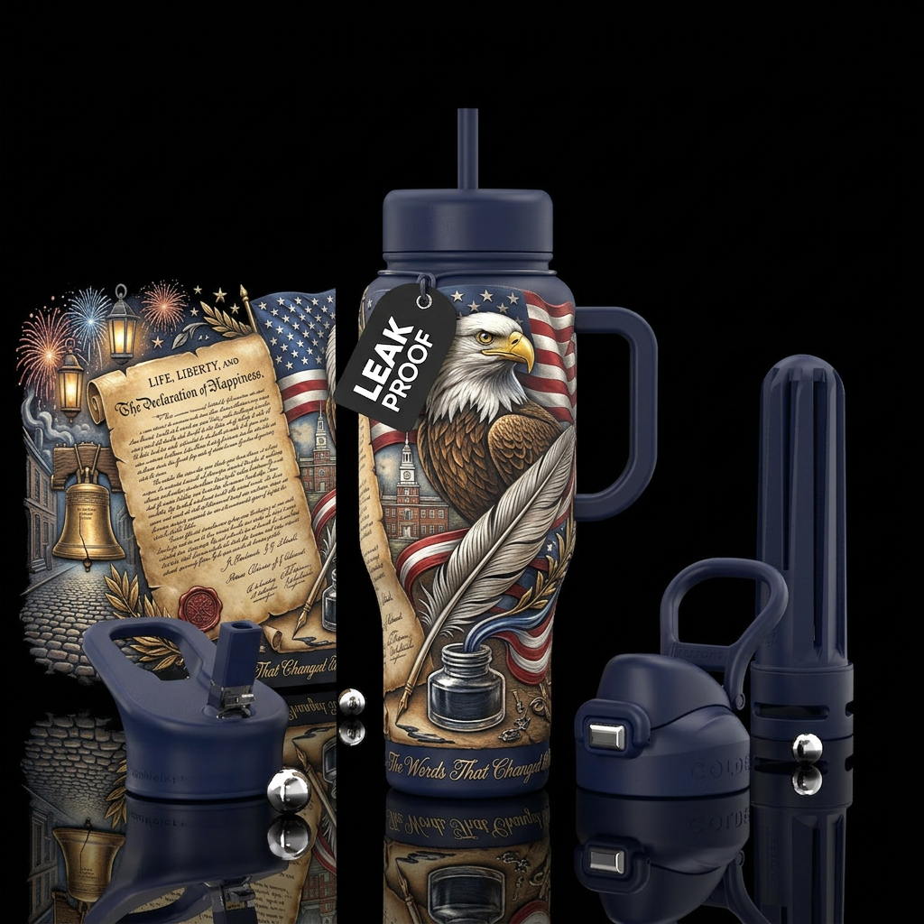 The Birth of Freedom Other premium names: Legacy o... water bottle design