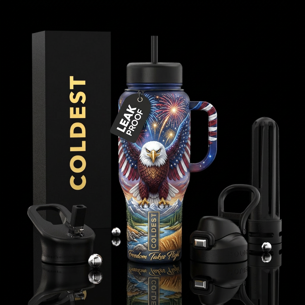Wings of Freedom Other premium names: Liberty's Gu... water bottle design