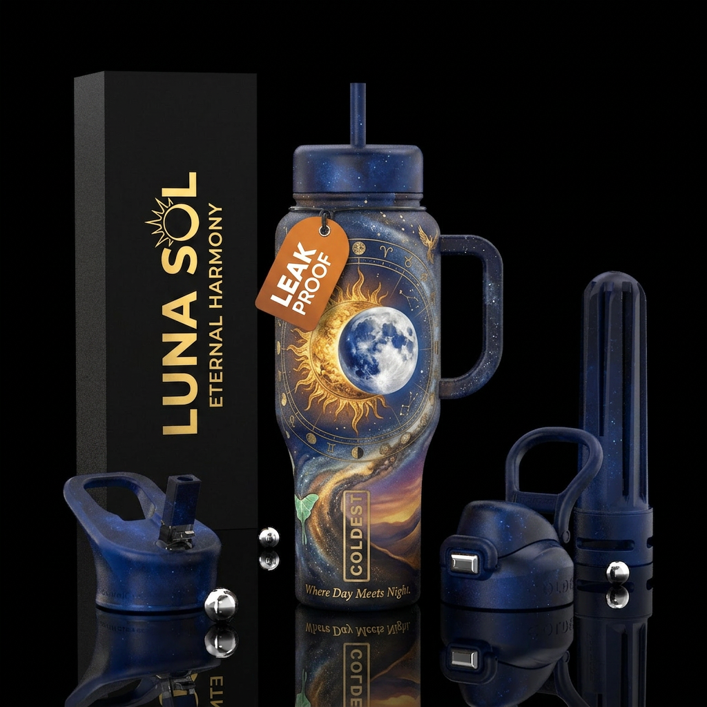 Luna Sol: Eternal Harmony Other premium names: Ecl... water bottle design