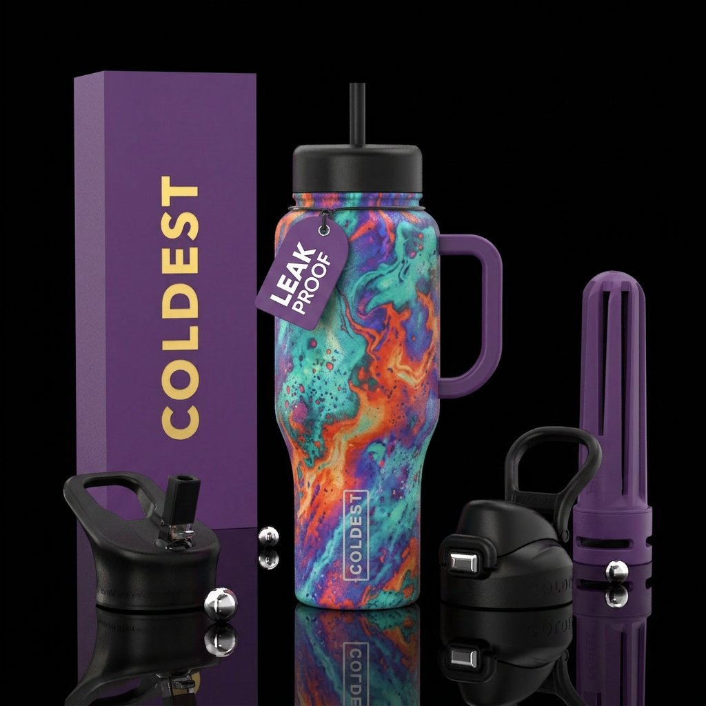 acid wash water bottle design