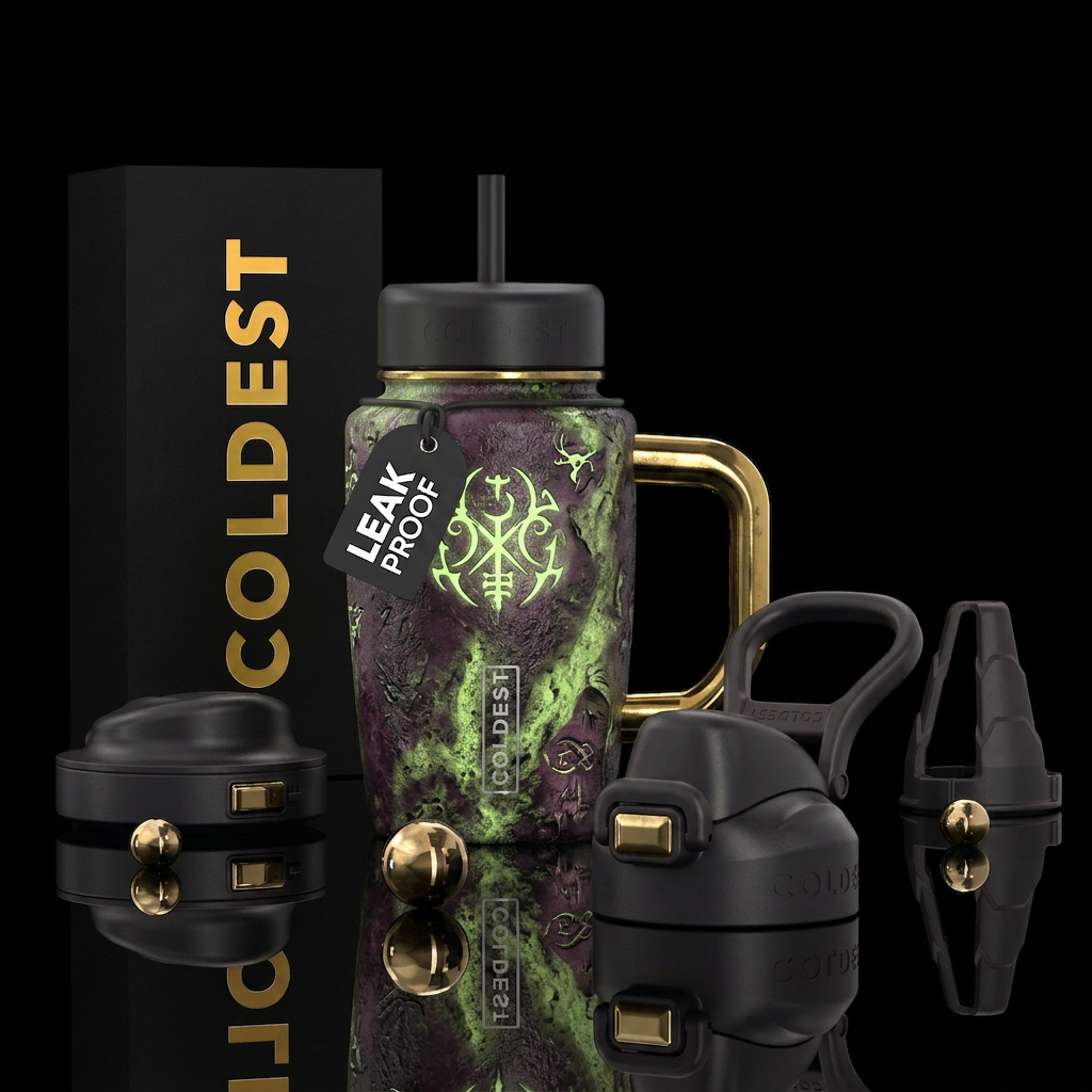 scary water bottle design