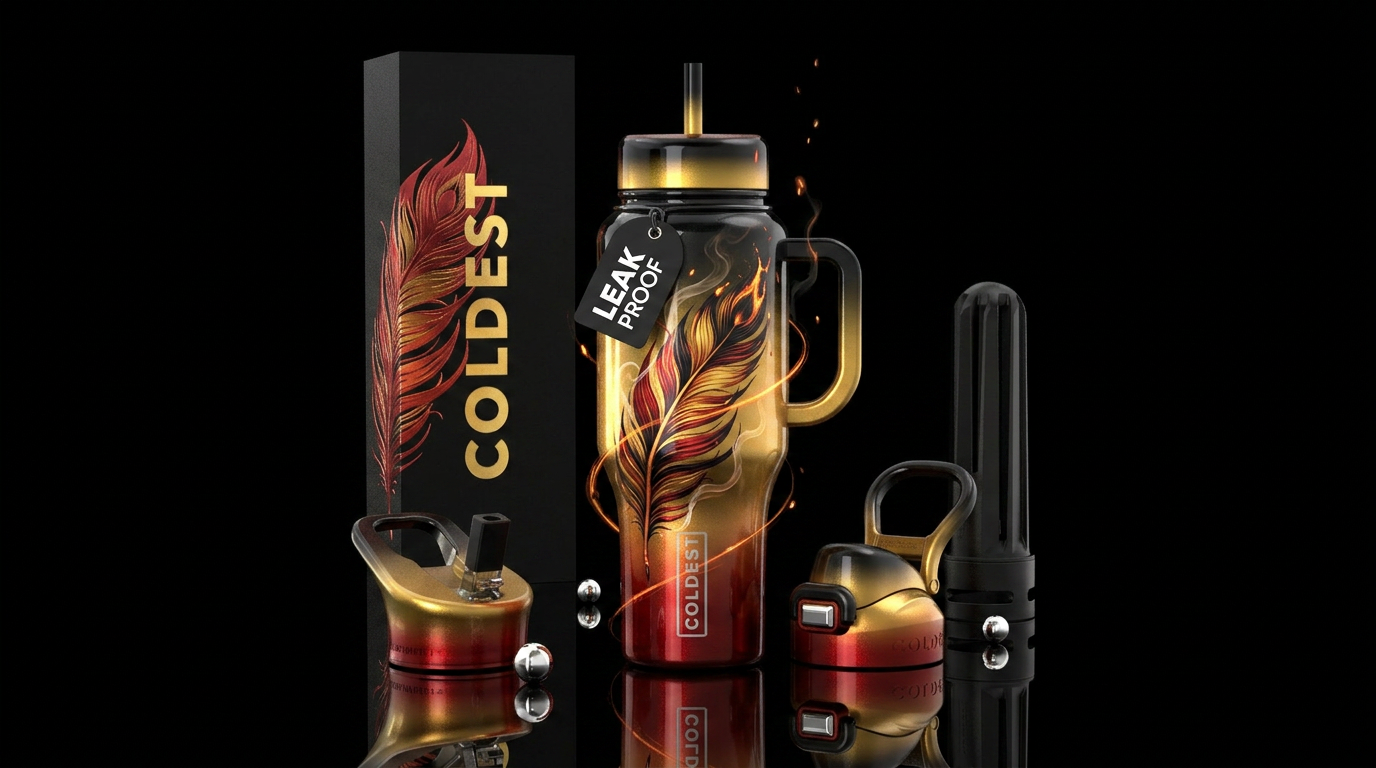 Phoenix water bottle design