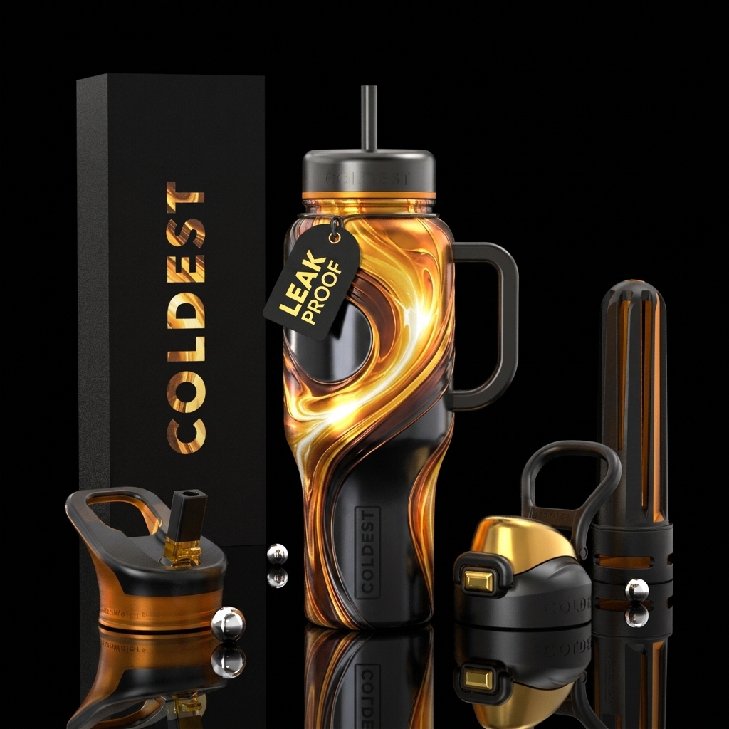 Solaris water bottle design