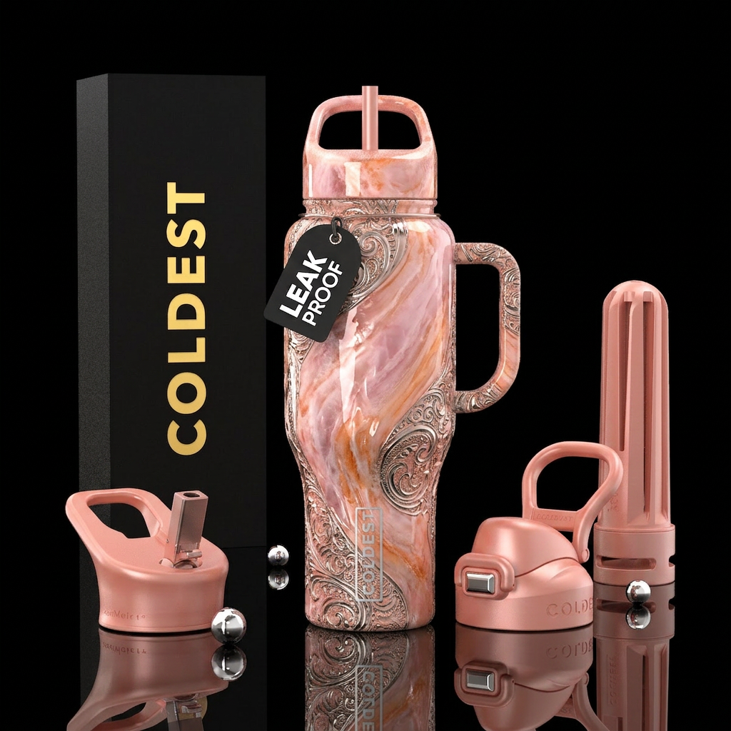 Privacy water bottle design