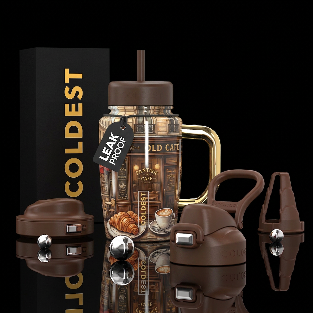The Parisian Collection water bottle design