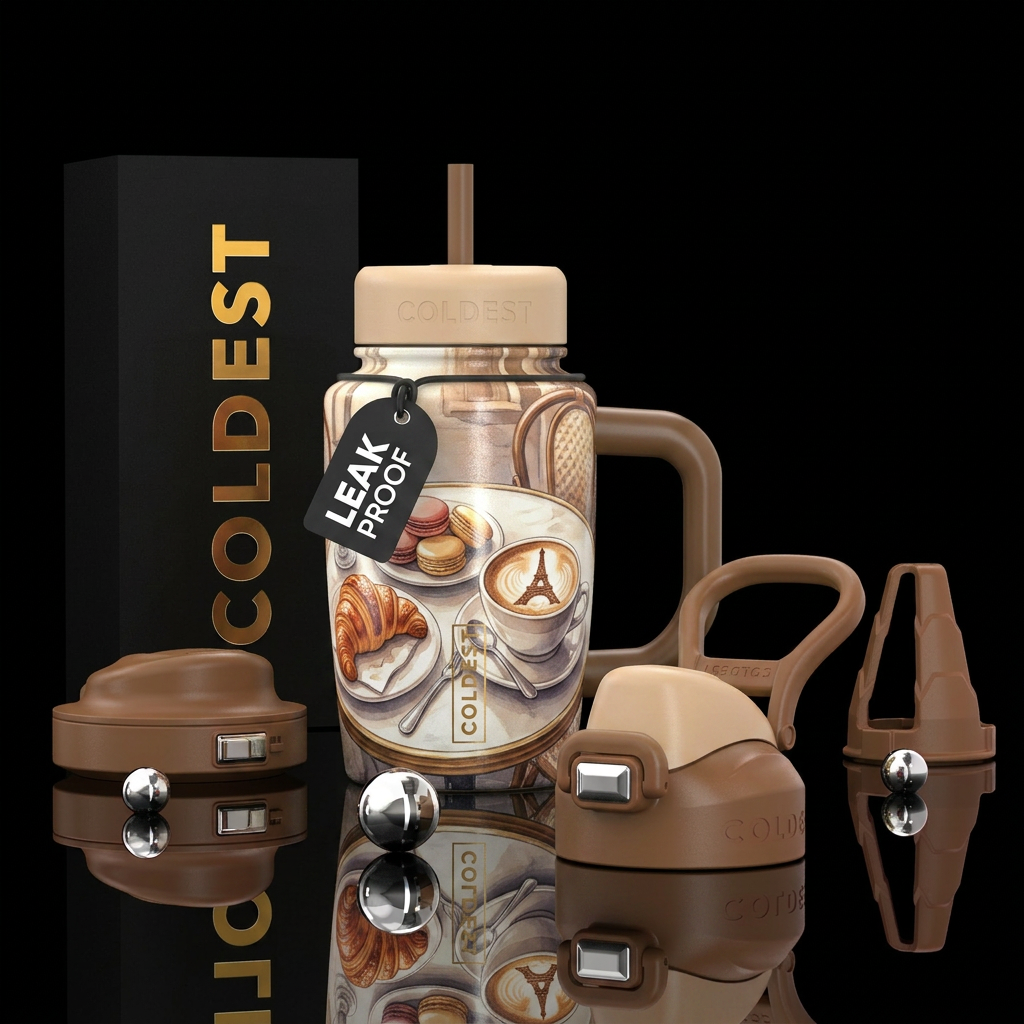 The Parisian Collection water bottle design