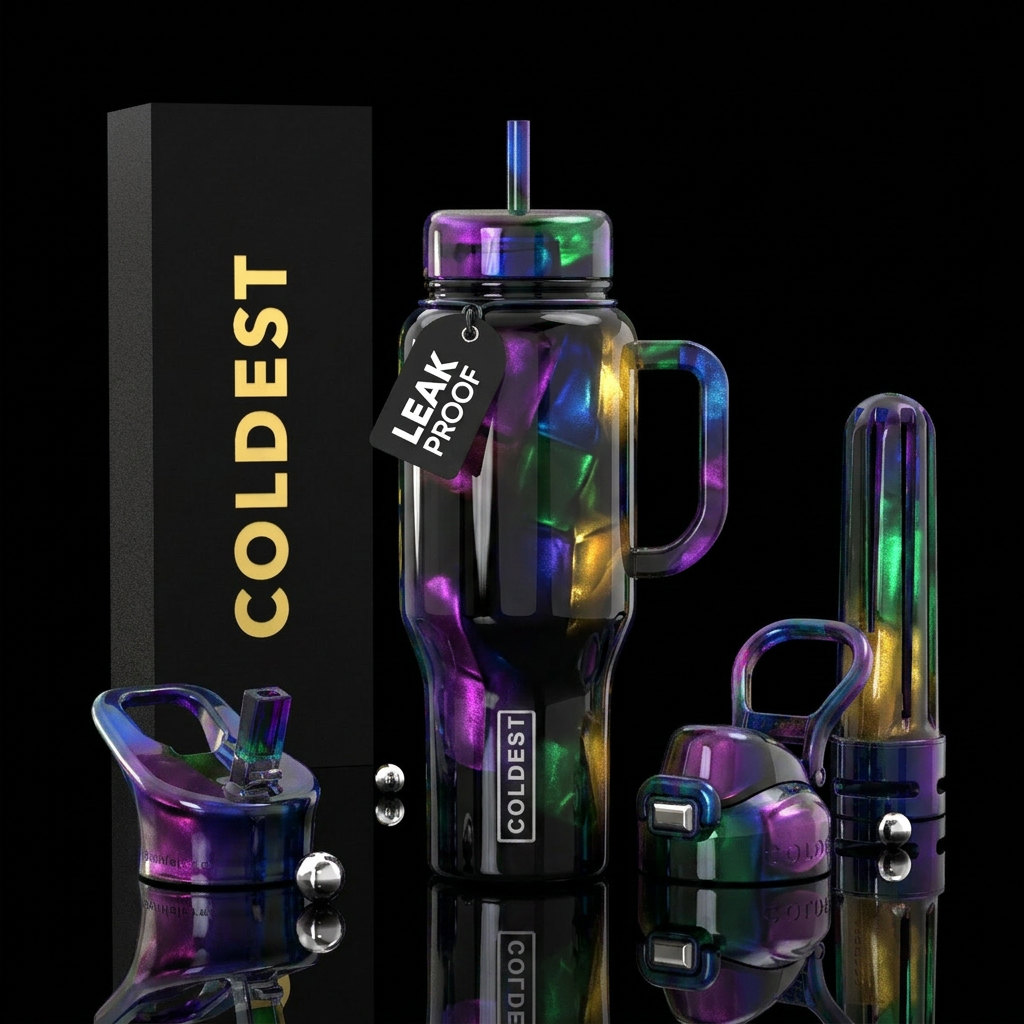 Glowie water bottle design