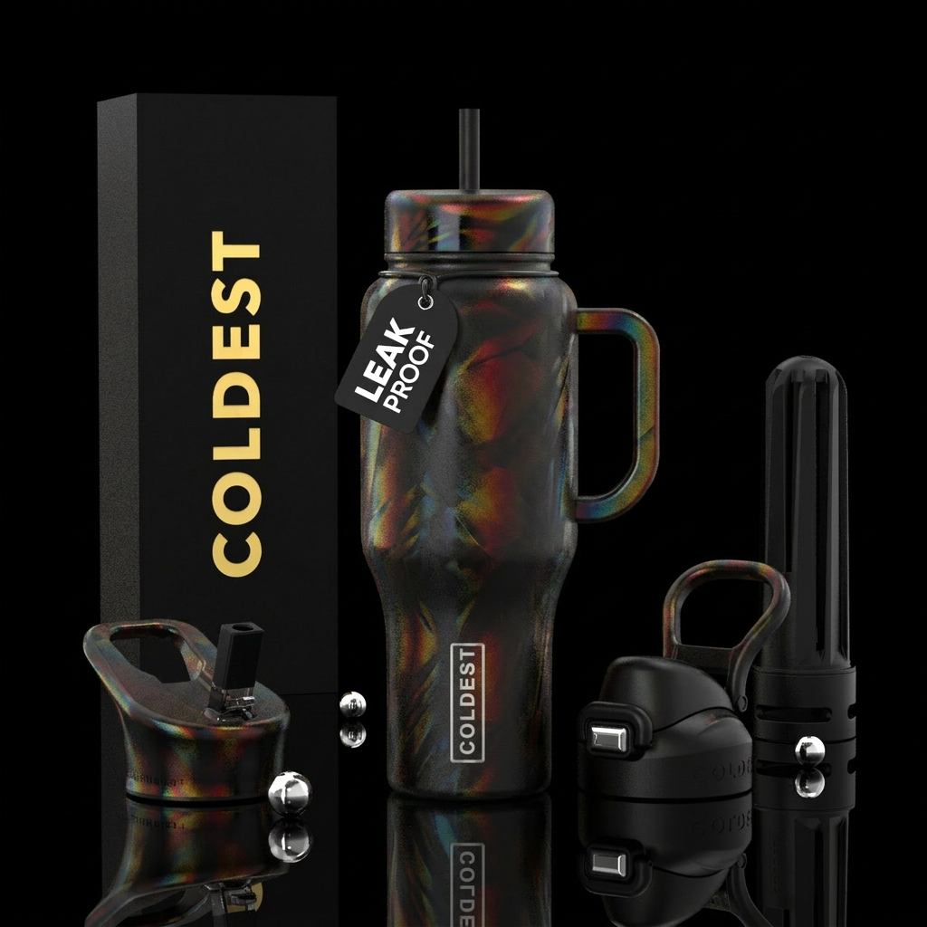 glossy,full of enthusiasm water bottle design