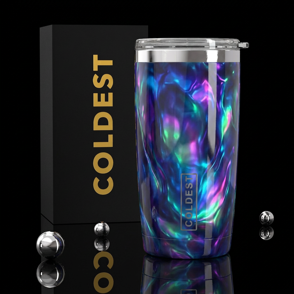 Unusual,glossy, mysteriously,trompe-l'œil, savvy, ... water bottle design