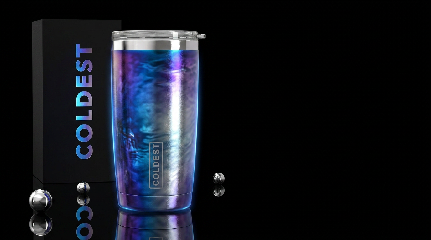 shifty lacquers, SHADE,glossy, glowie, trompe-l'œi... water bottle design