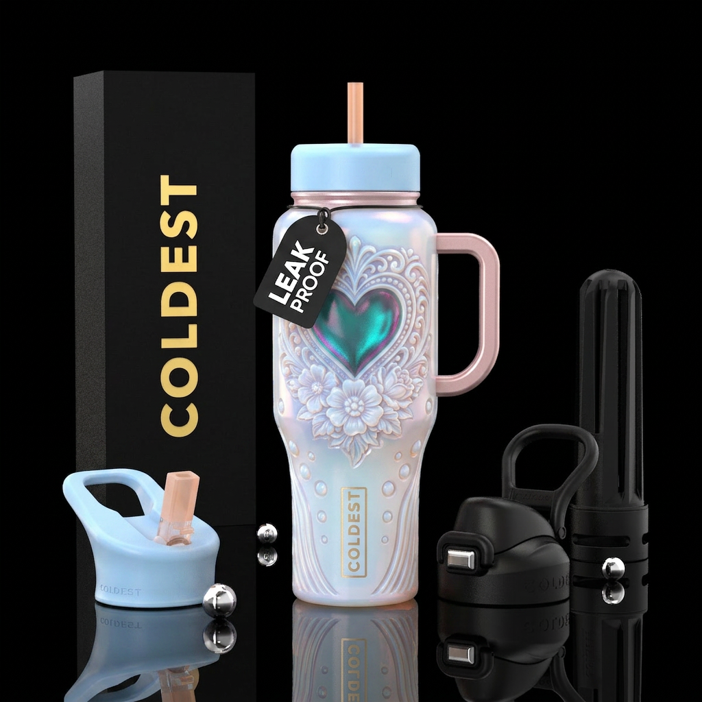 The entire body of the bottle is made from smooth,... water bottle design