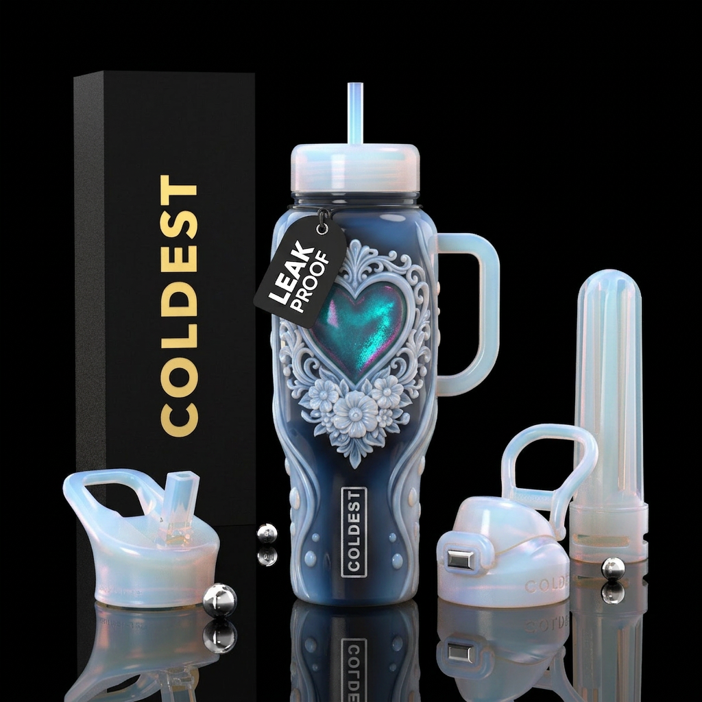 The entire body of the bottle is made from smooth,... water bottle design