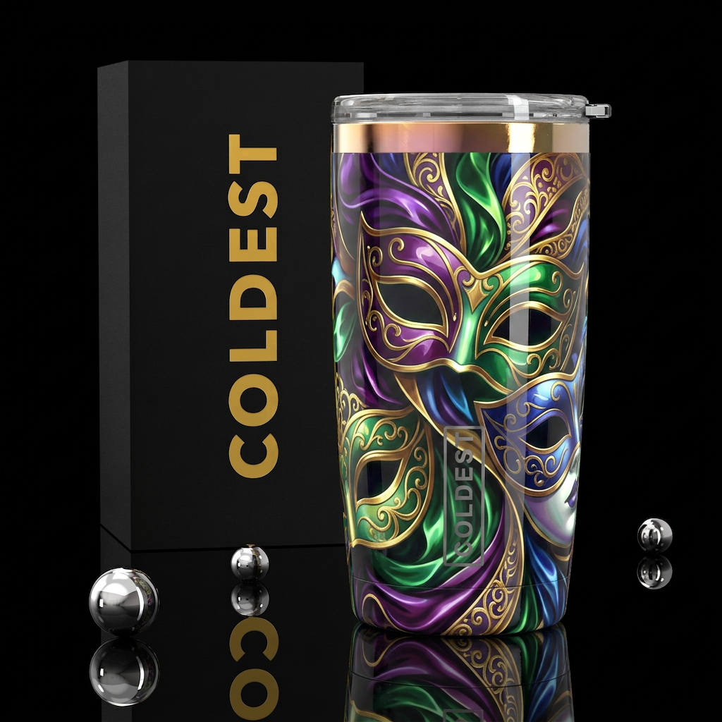,parry, enigmatic, unique,glossy, trompe-l'œil,bea... water bottle design