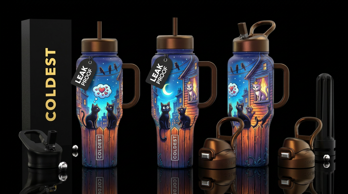 A wooden fence goes around the whole bottle and up... water bottle design