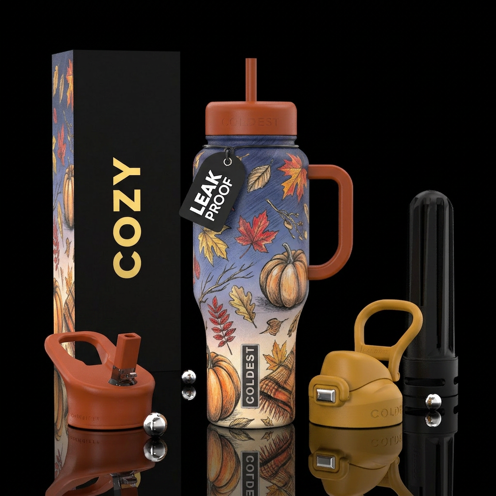 Autumn vi water bottle design