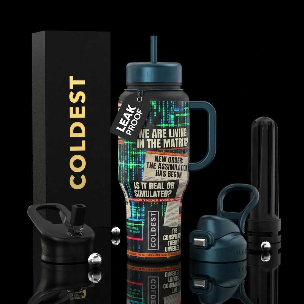 Matrix water bottle design