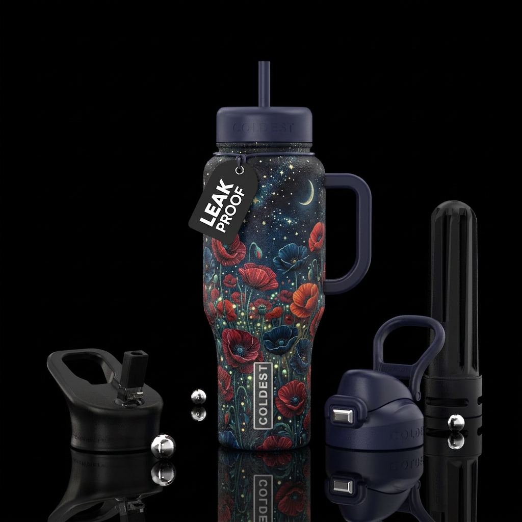 Poppys water bottle design