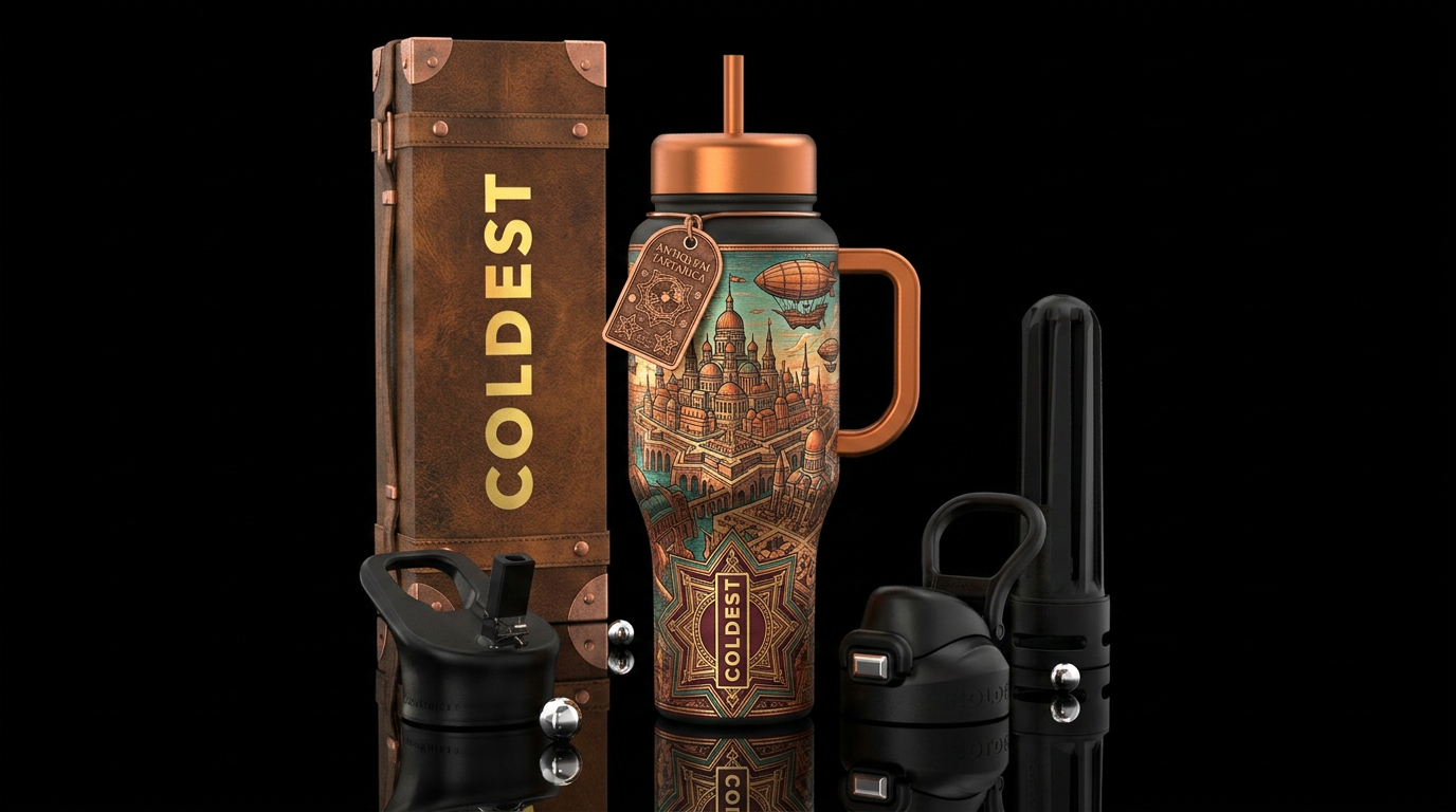 Tartaria water bottle design