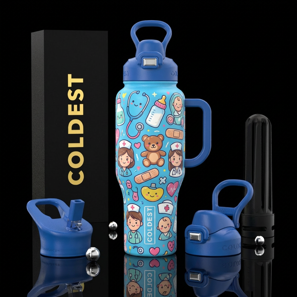 Pediatric nurse water bottle design