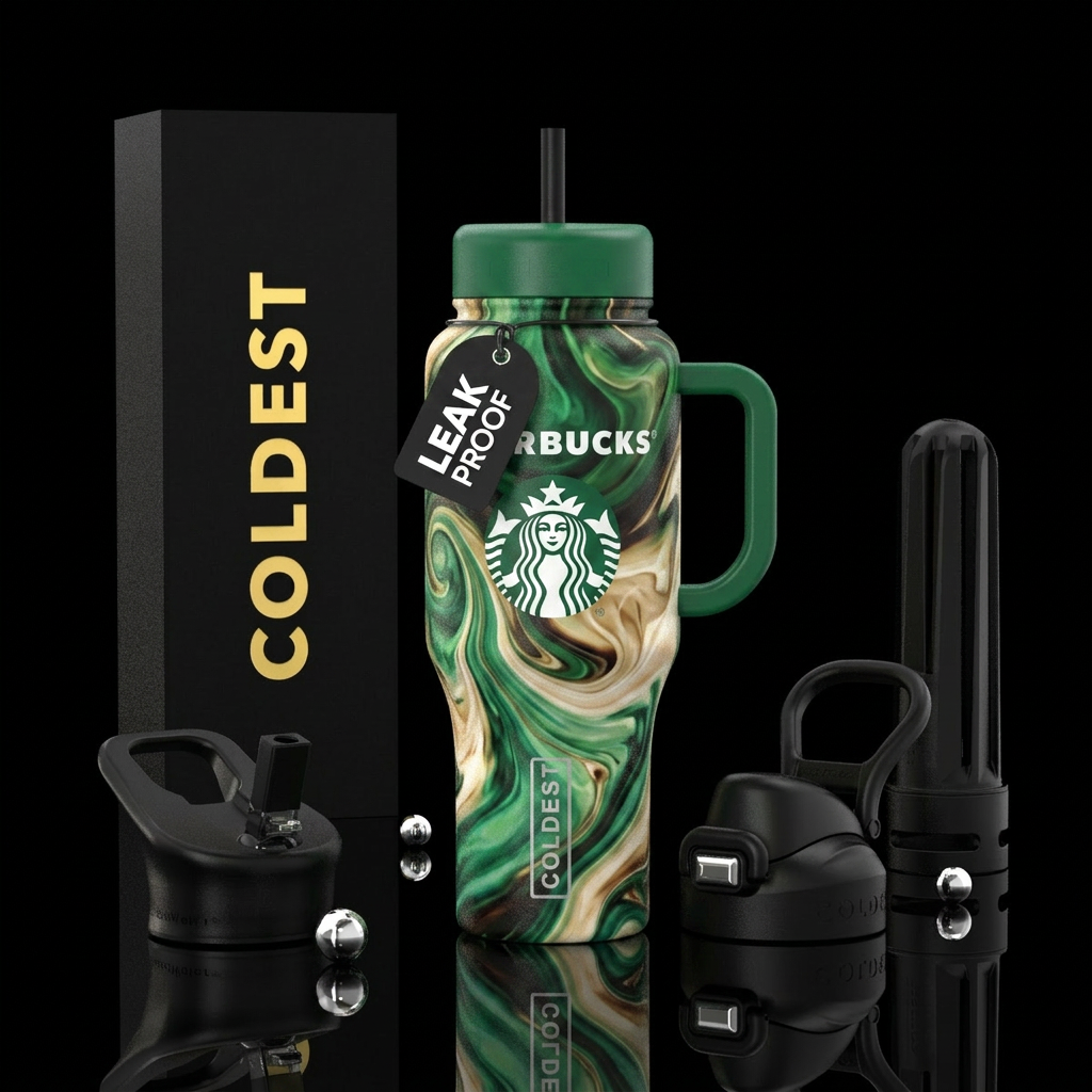 Starbucks water bottle design