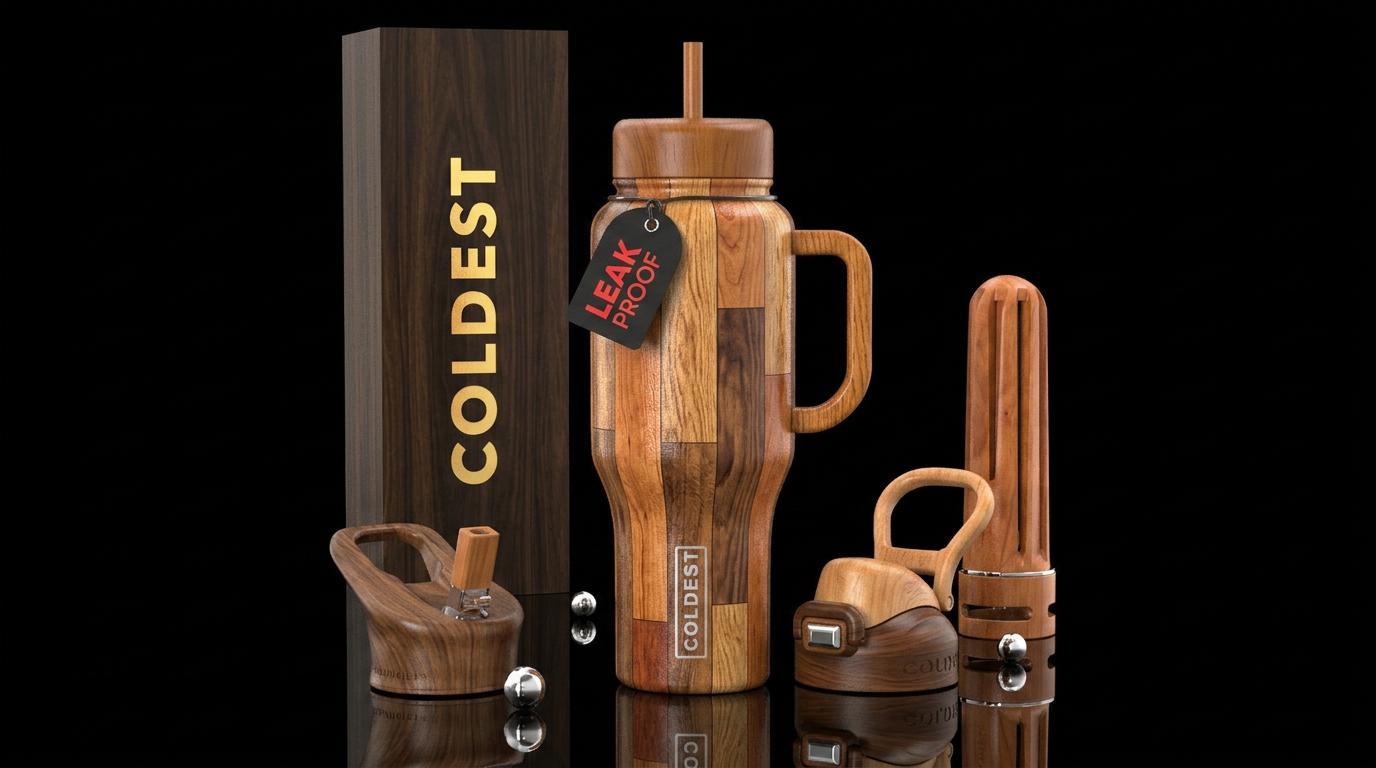 Hardwood floors water bottle design