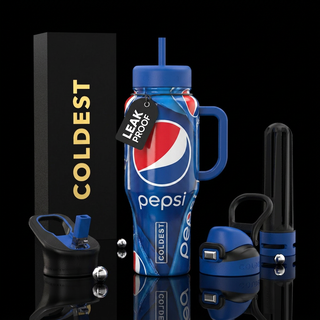 Pepsi water bottle design