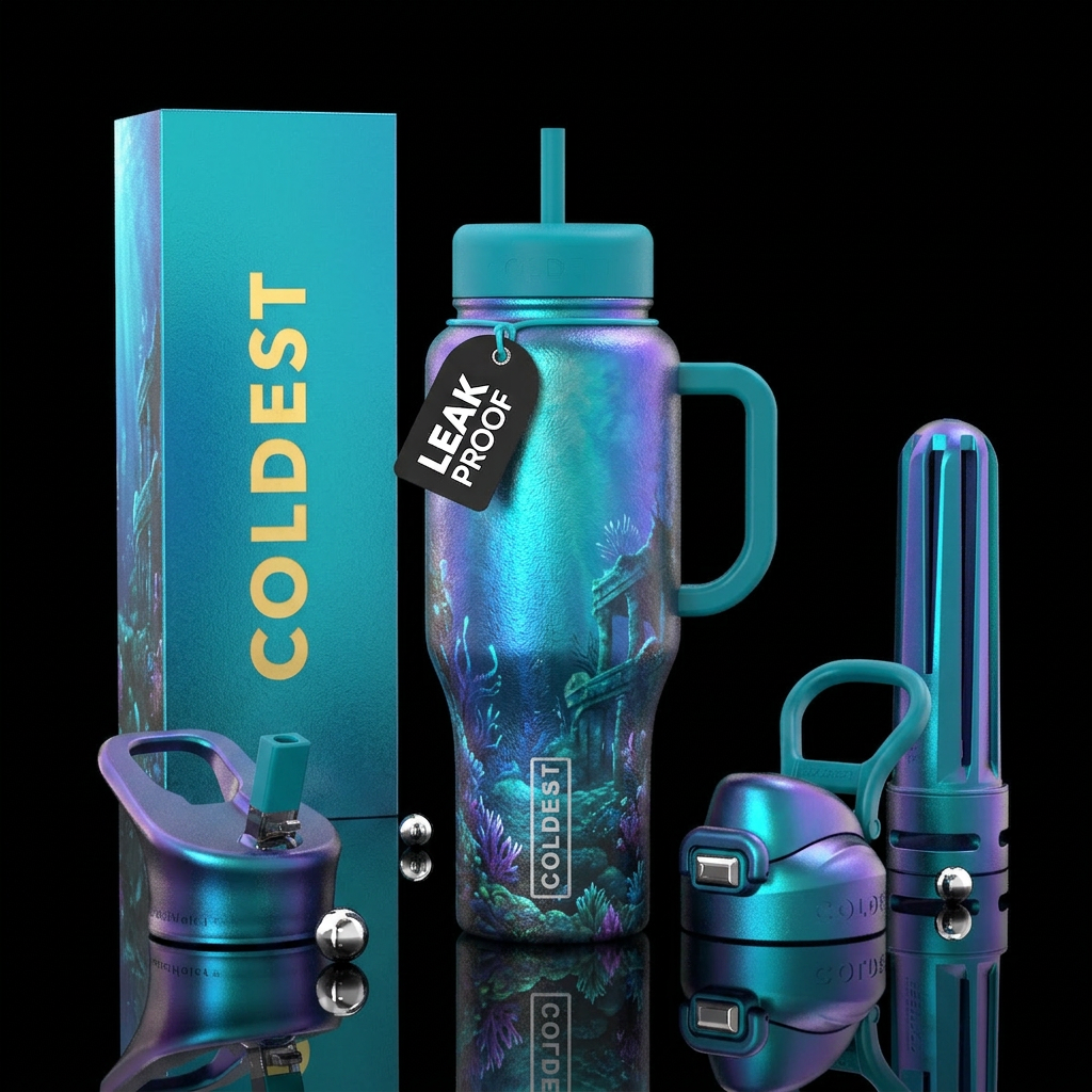 atlantis water bottle design