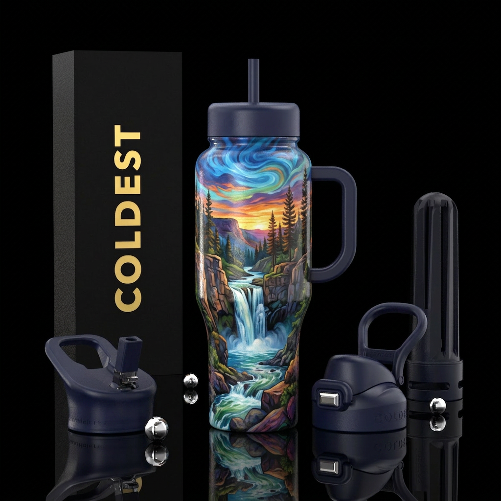 Twin Falls Idaho water bottle design